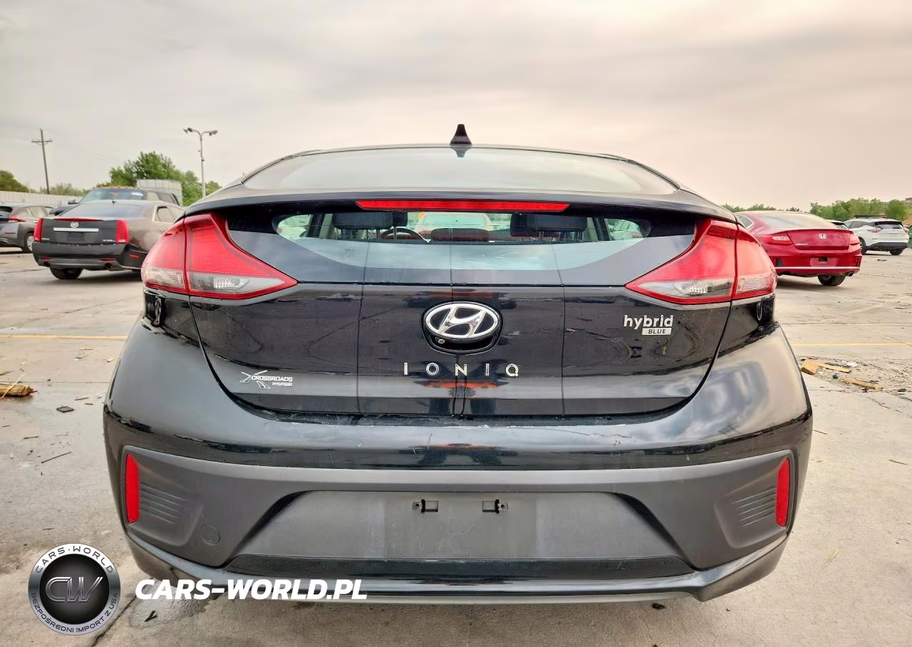 2017 Hyundai Ioniq Blue VIN:KMHC65LC2HU030745 - 6