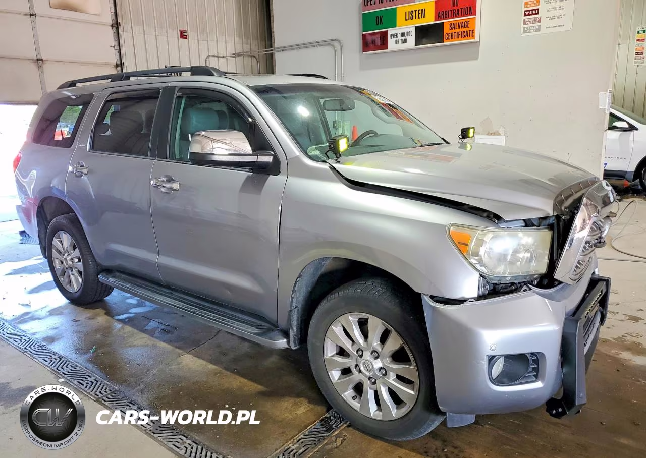 2012 Toyota Sequoia Platinum VIN:5TDDY5G1XCS068250 - 4