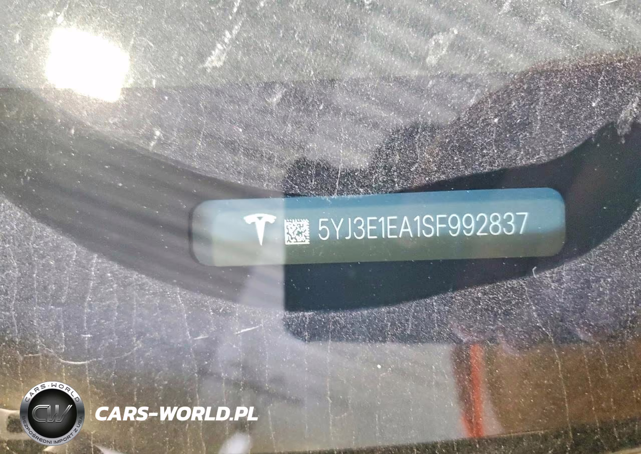 2025 Tesla Model 3 VIN:5YJ3E1EA1SF992837 - 12