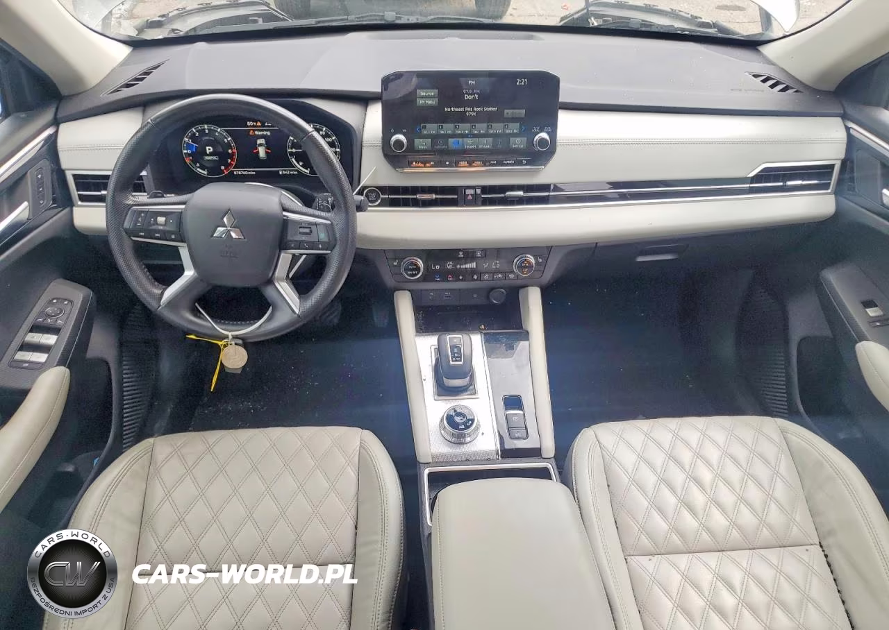 2022 Mitsubishi Outlander Sel VIN:JA4J4VA81NZ034617 - 8