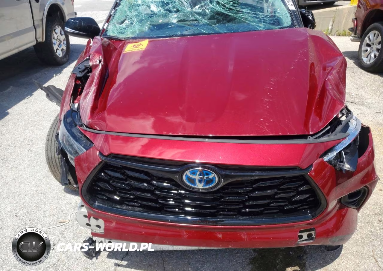 2024 Toyota Highlander Hybrid Xle Nightshade VIN:5TDKARAH0RS536861 - 12