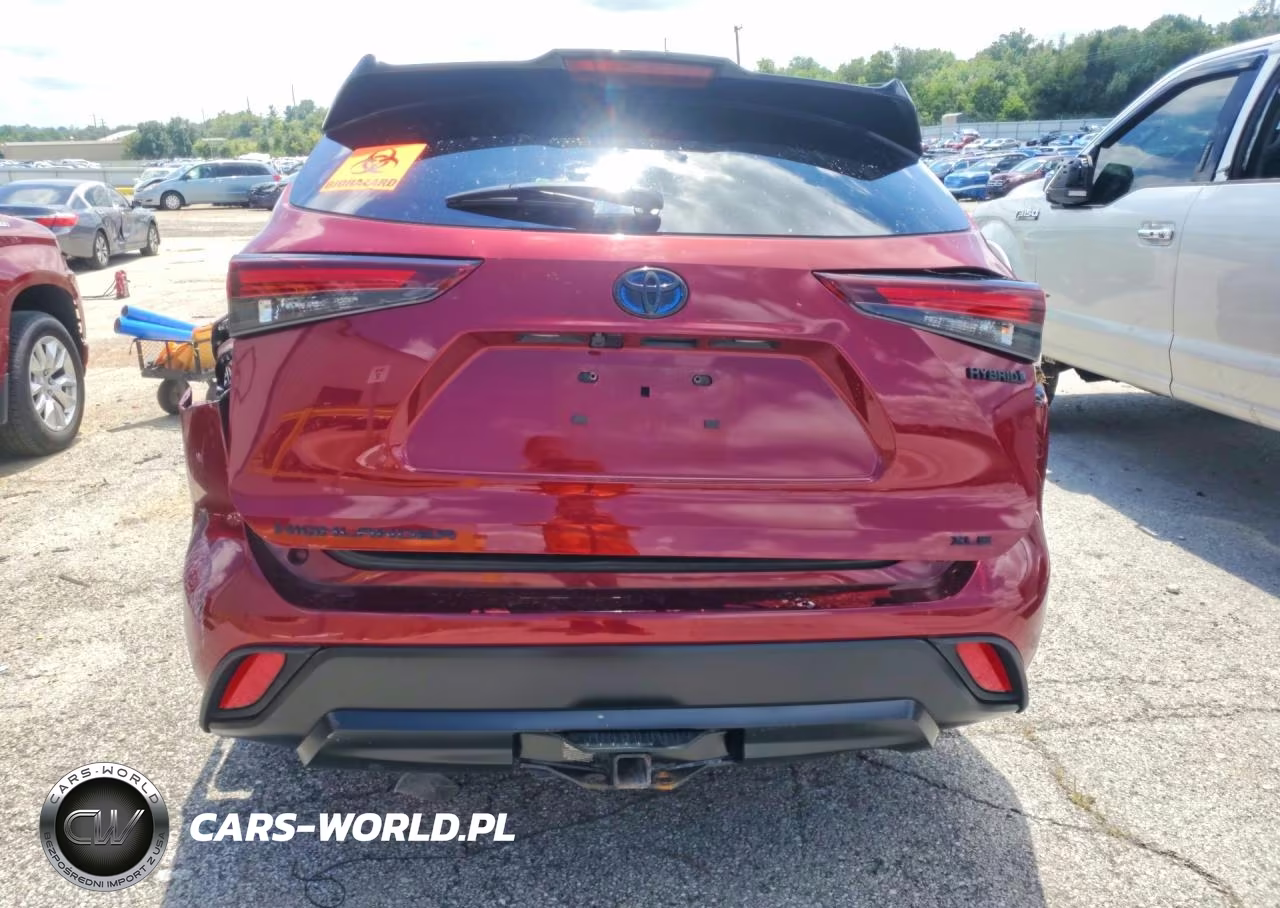 2024 Toyota Highlander Hybrid Xle Nightshade VIN:5TDKARAH0RS536861 - 6