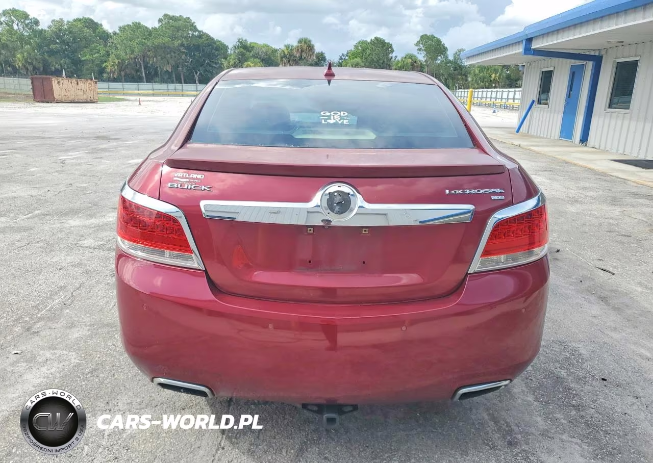 2010 Buick Lacrosse Cxs VIN:1G4GE5EV2AF288244 - 6