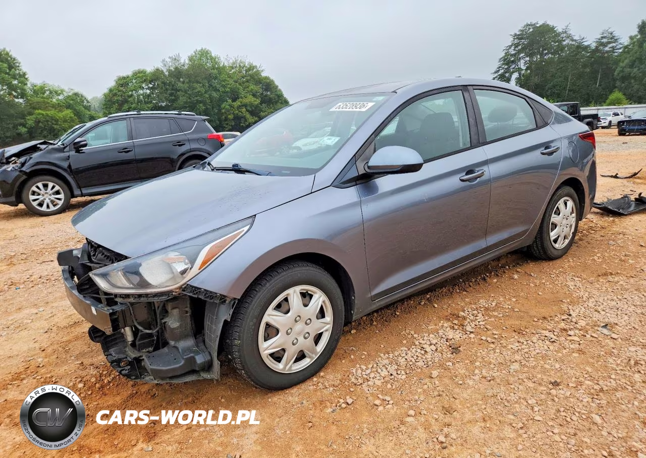 2019 Hyundai Accent Se VIN:3KPC24A33KE042891 - 1