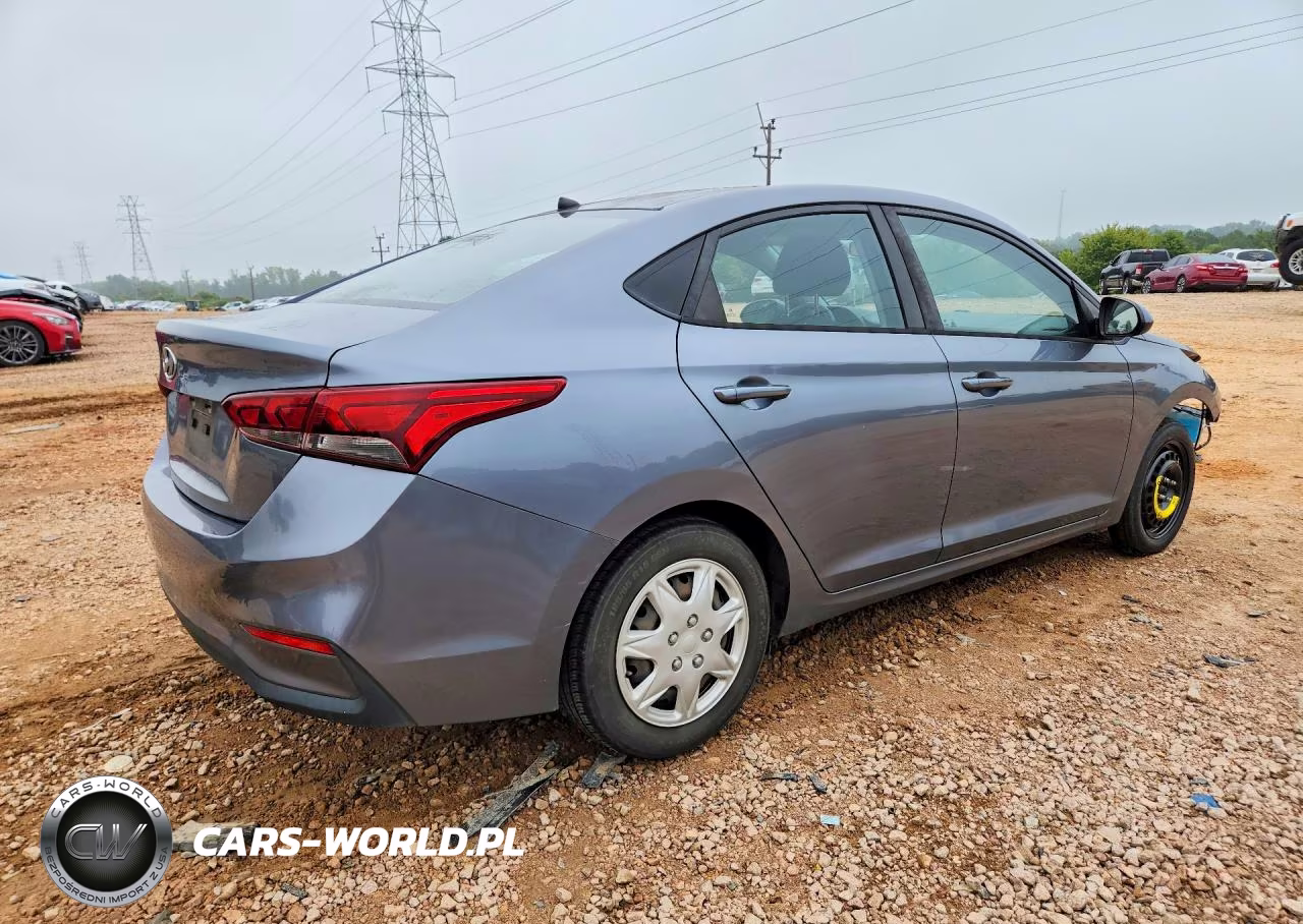 2019 Hyundai Accent Se VIN:3KPC24A33KE042891 - 3