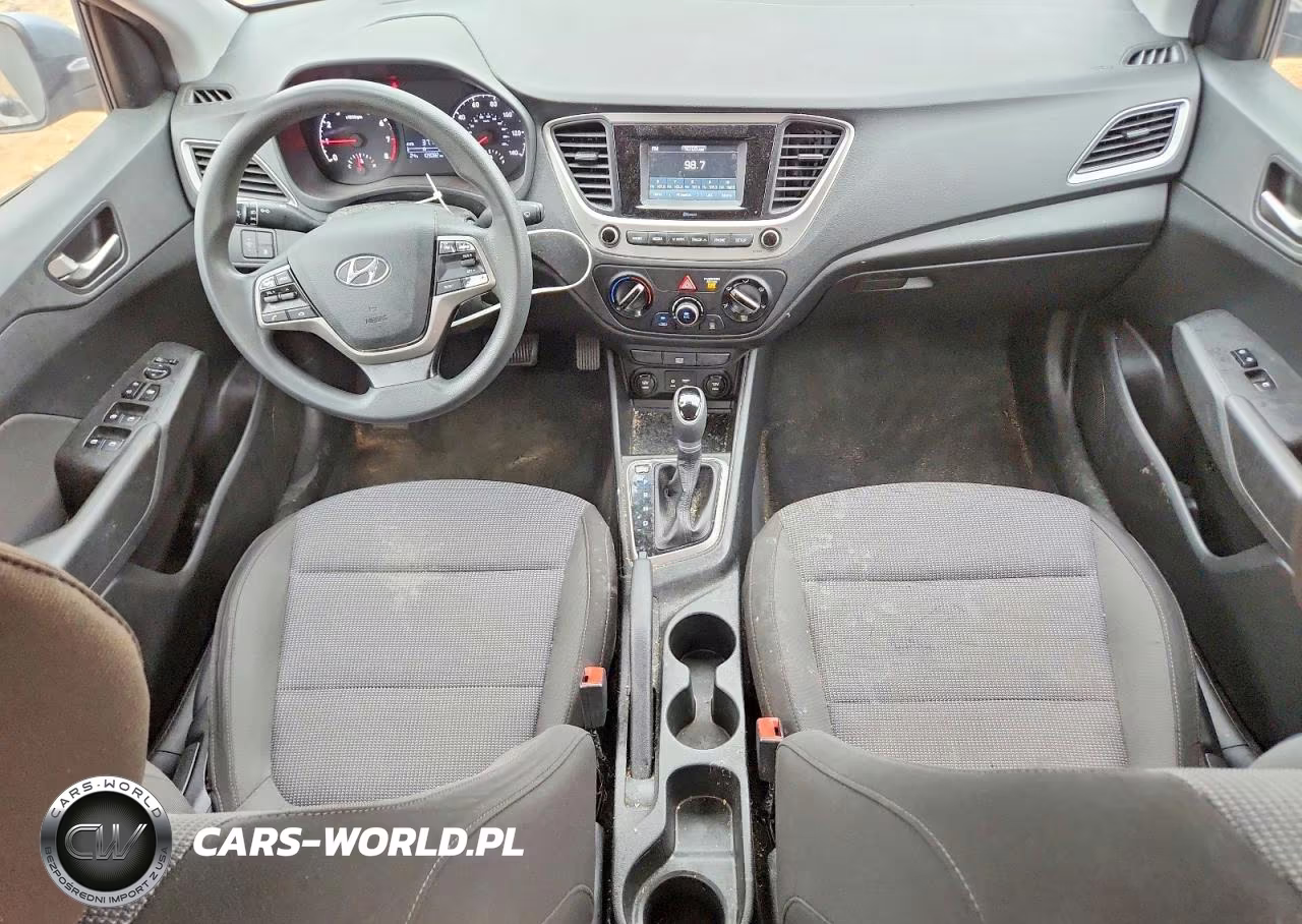 2019 Hyundai Accent Se VIN:3KPC24A33KE042891 - 8