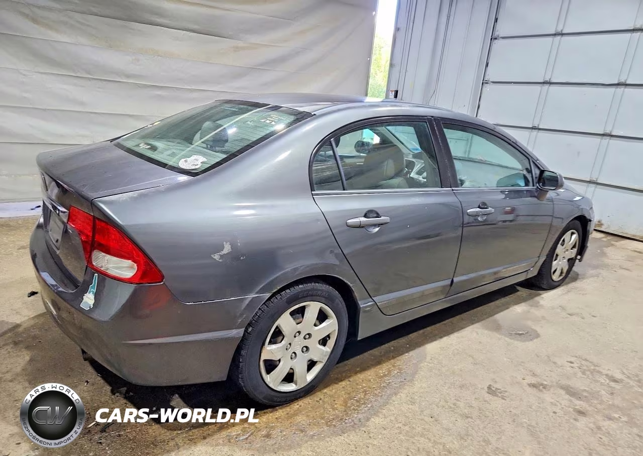 2010 Honda Civic Lx VIN:2HGFA1F56AH553699 - 3