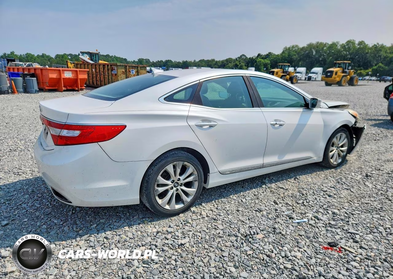 2012 Hyundai Azera Base VIN:KMHFG4JG9CA150627 - 3