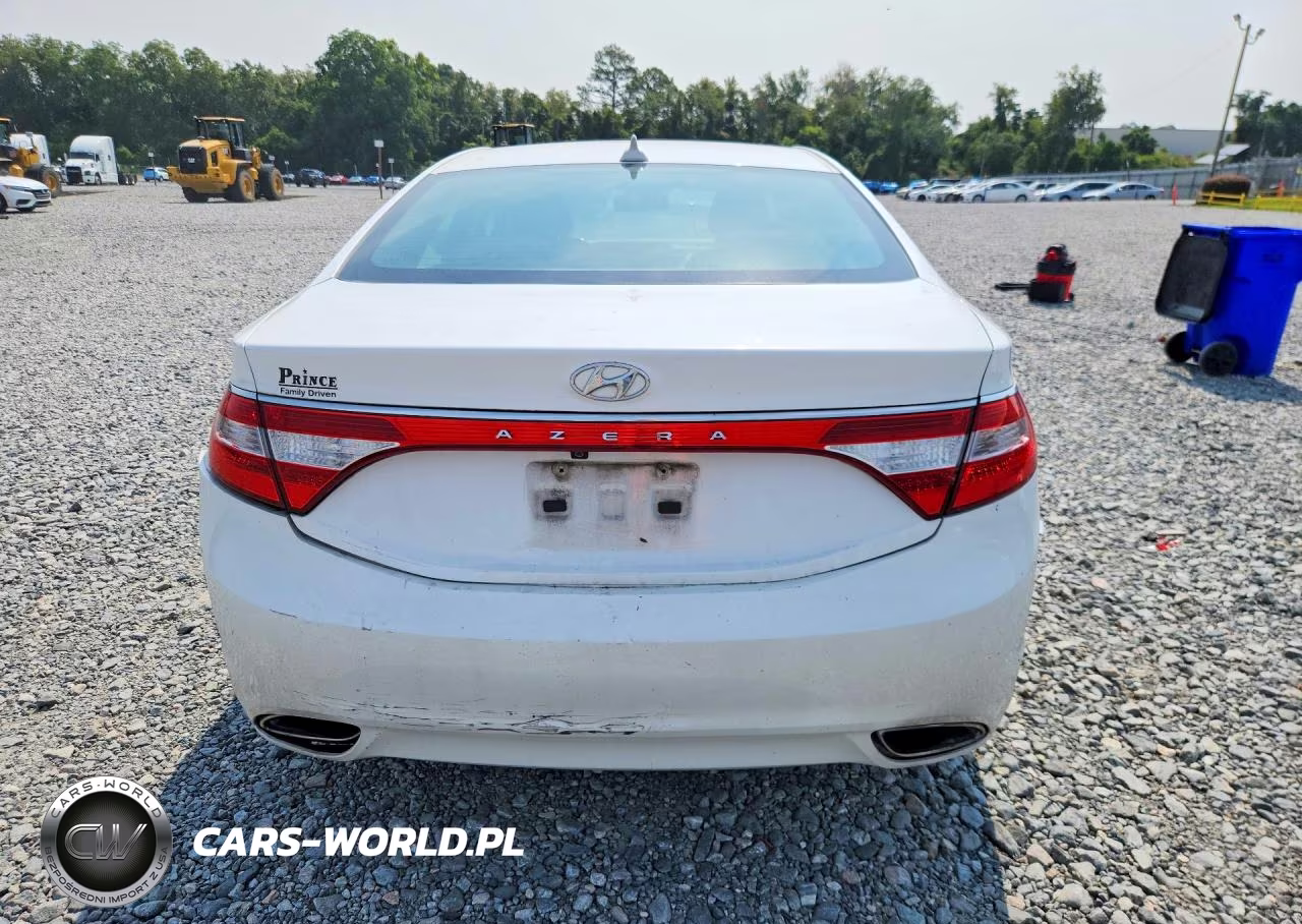 2012 Hyundai Azera Base VIN:KMHFG4JG9CA150627 - 6