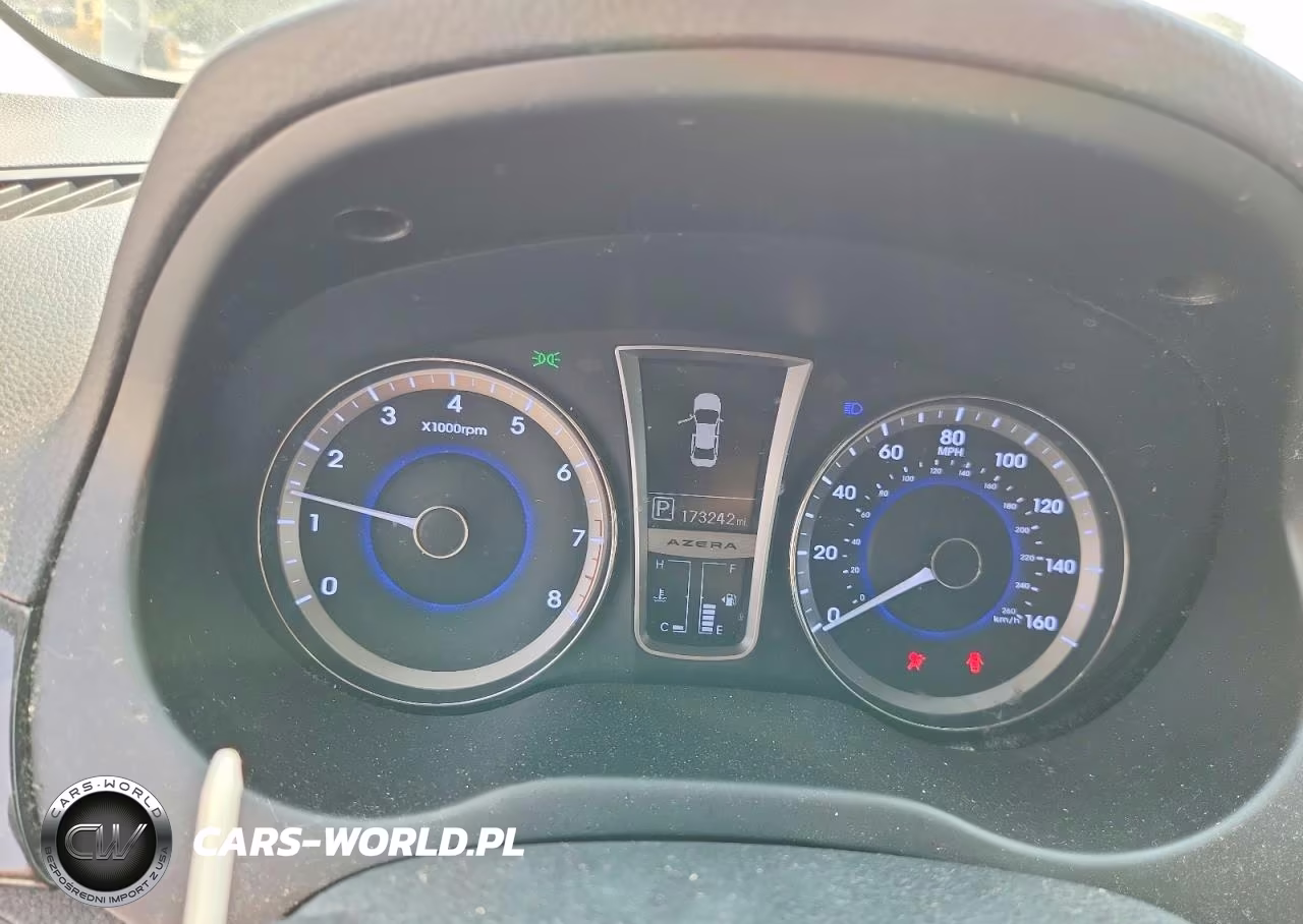2012 Hyundai Azera Base VIN:KMHFG4JG9CA150627 - 9