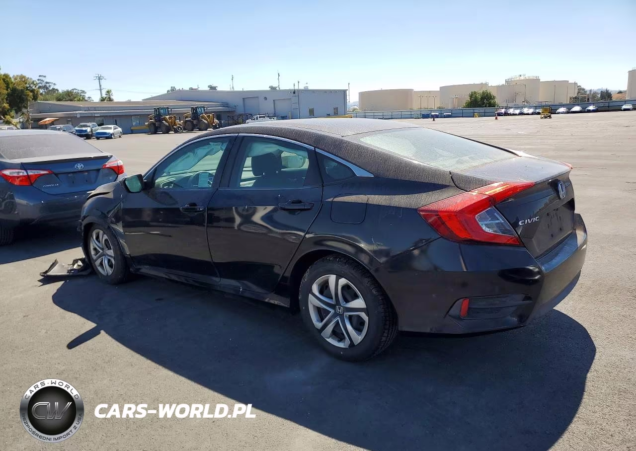 2016 Honda Civic Lx VIN:19XFC2F52GE216630 - 2