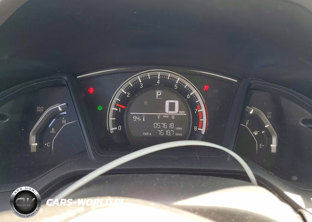 2016 Honda Civic Lx VIN:19XFC2F52GE216630 - 9