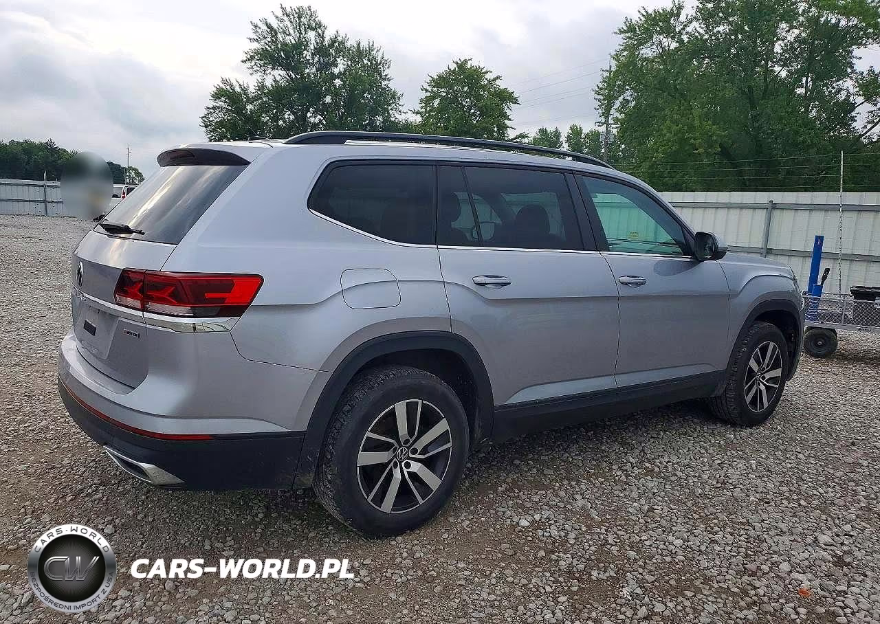 2022 Volkswagen Atlas Se VIN:1V2LP2CA5NC553689 - 3