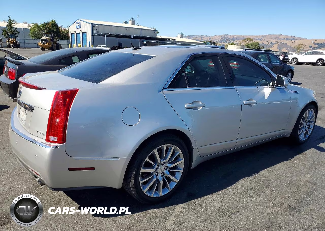 2008 Cadillac Cts Hi Feature V6 VIN:1G6DP57V380108039 - 3