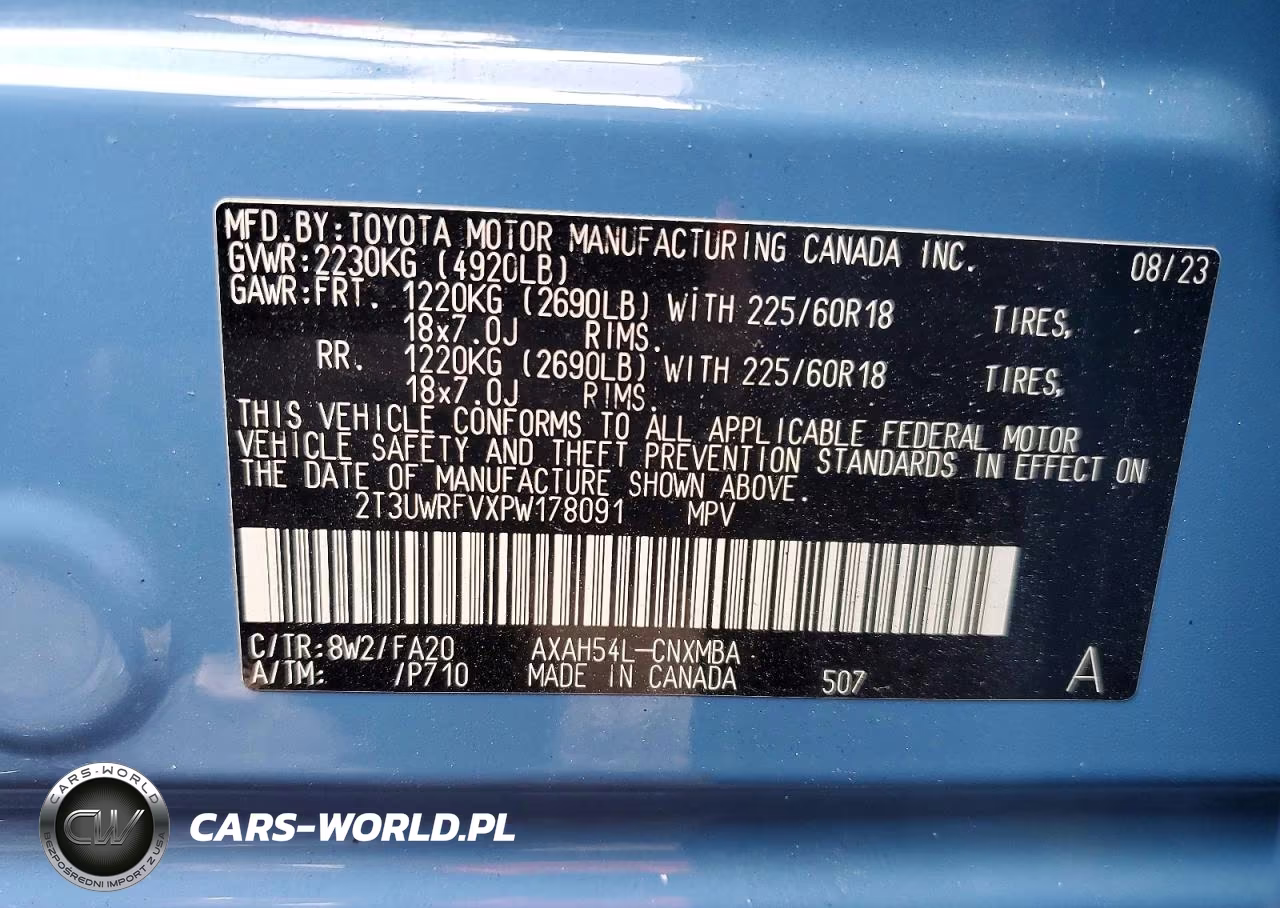 2023 Toyota Rav4 Woodland Edition VIN:2T3UWRFVXPW178091 - 12