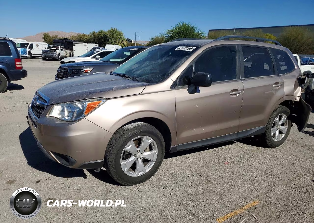 2016 Subaru Forester 2.5I VIN:JF2SJABC5GH457595 - 1