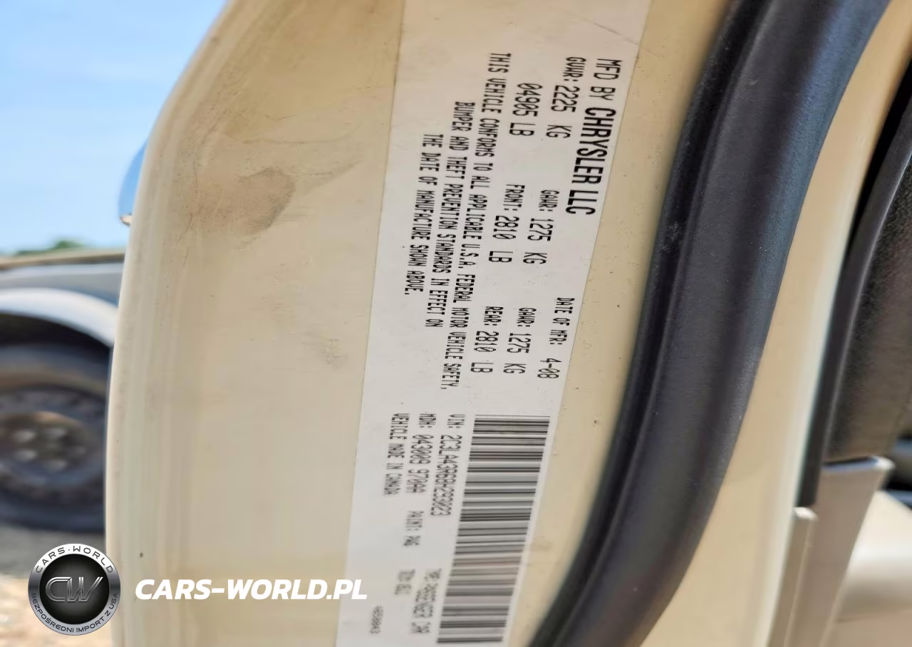 2008 Chrysler 300 Lx VIN:2C3LA43R68H293023 - 13