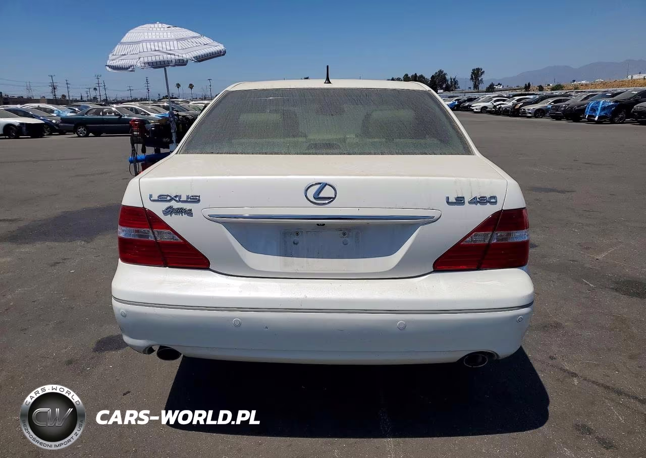 2006 Lexus Ls 430 VIN:JTHBN36F565038907 - 6