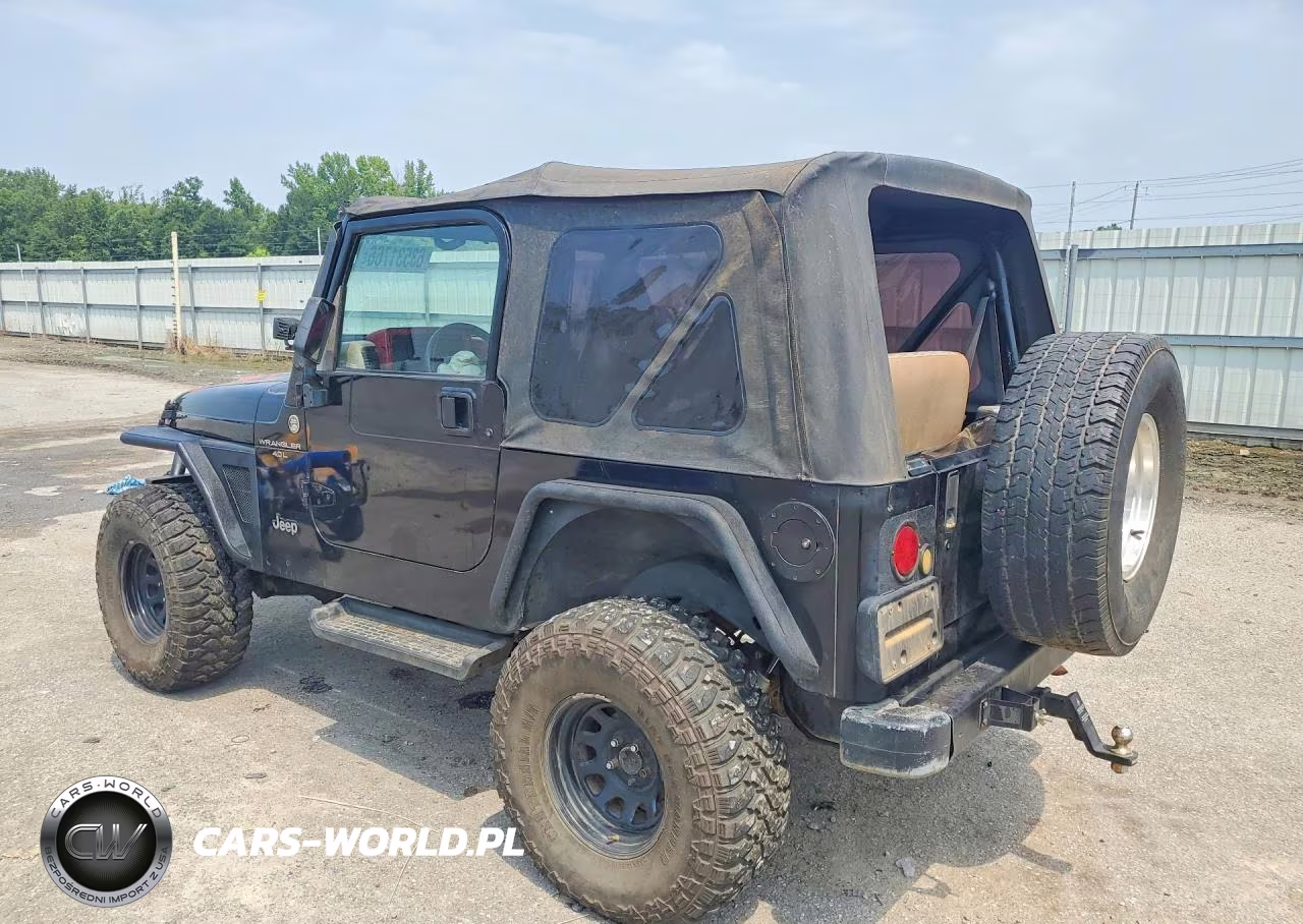 2000 Jeep Wrangler - Tj Sport VIN:1J4FA49SXYP778001 - 2
