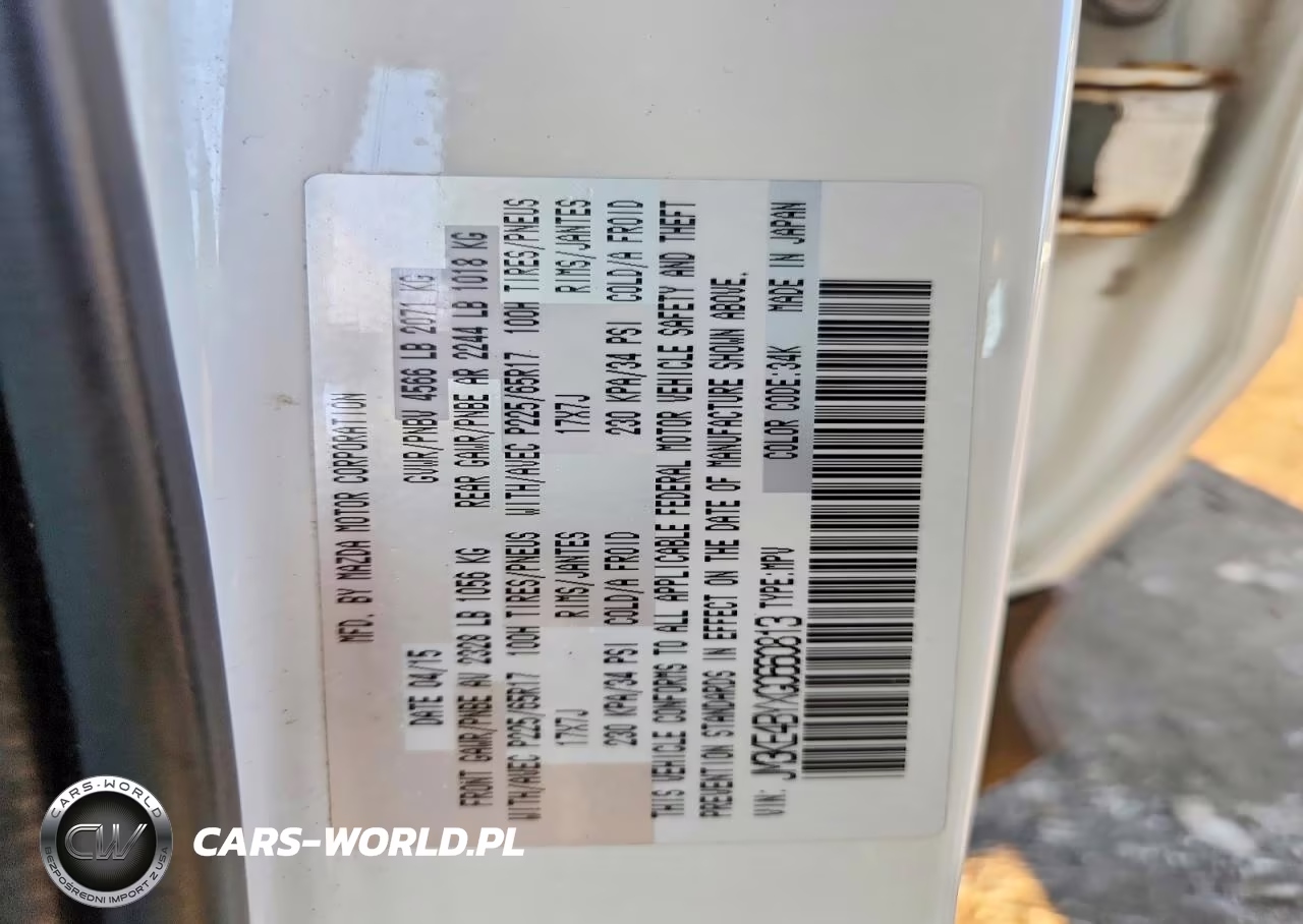 2016 Mazda Cx-5 Sport VIN:JM3KE4BYXG0660813 - 14