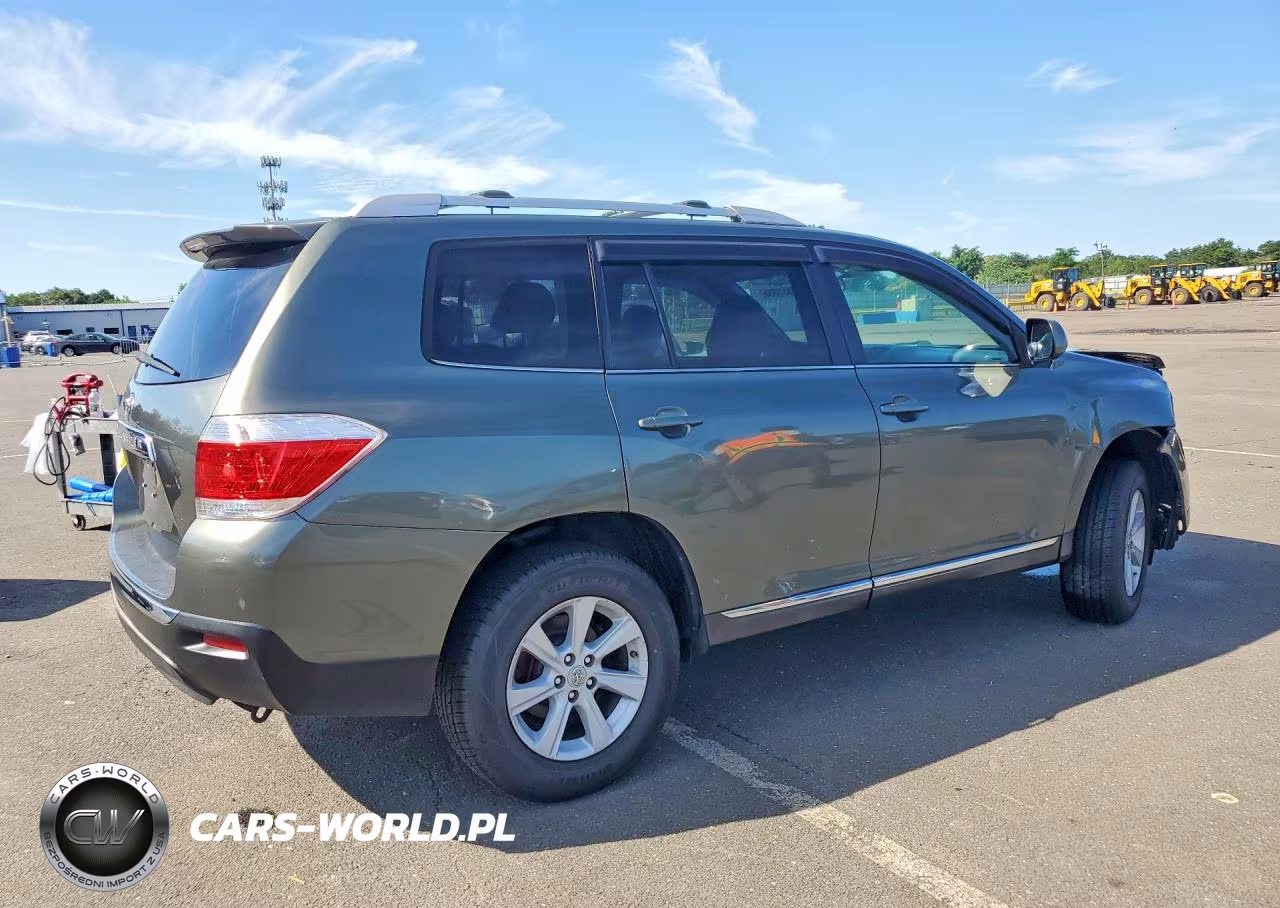 2013 Toyota Highlander Base VIN:5TDZA3EH2DS035601 - 3
