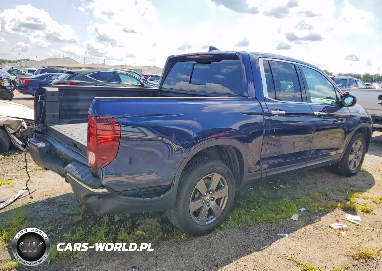 2020 Honda Ridgeline Rtl VIN:5FPYK3F77LB008922 - 3