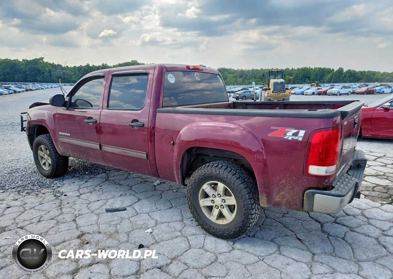 2013 GMC Sierra K1500 Sle VIN:3GTP2VE70DG278068 - 2