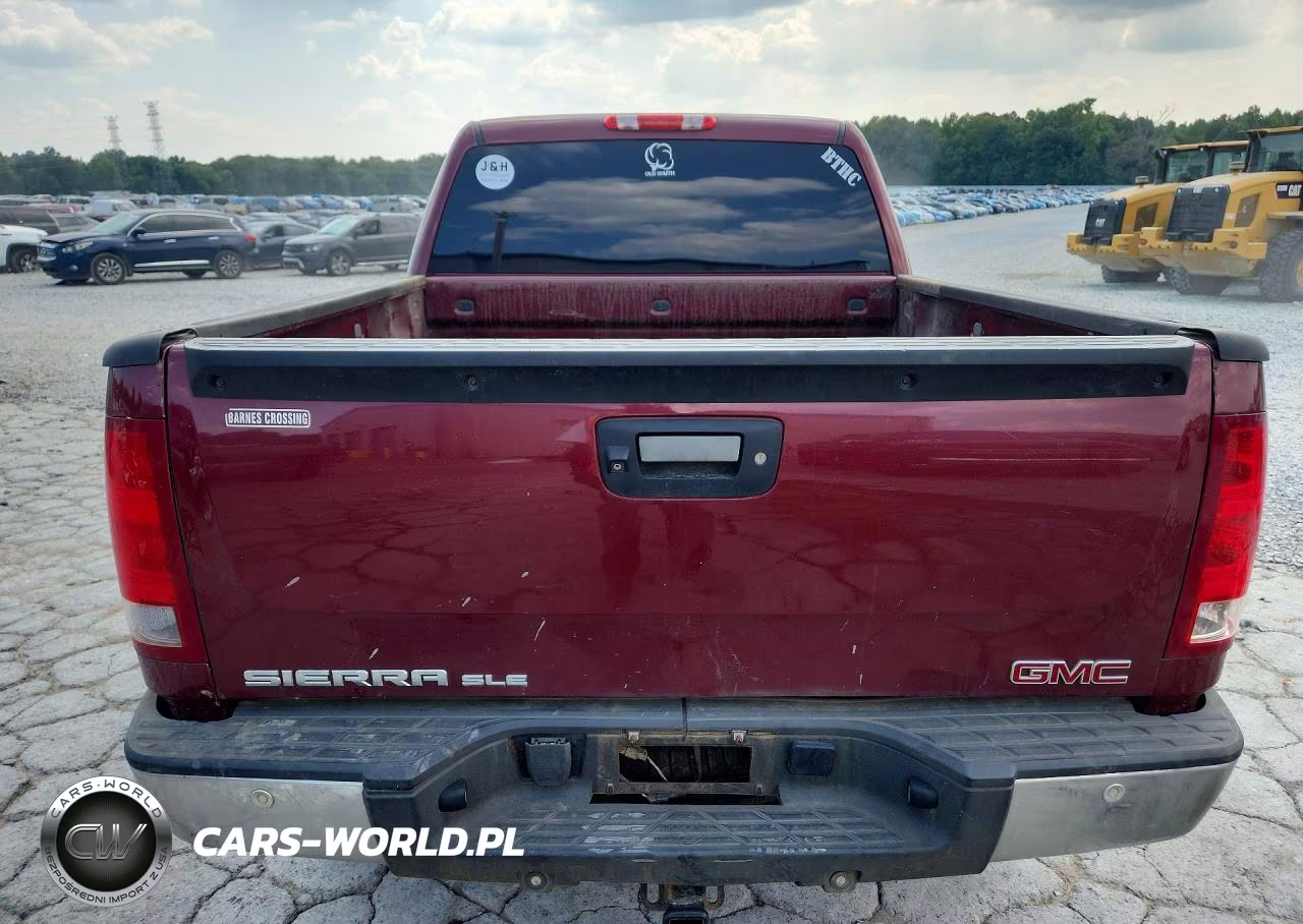 2013 GMC Sierra K1500 Sle VIN:3GTP2VE70DG278068 - 6