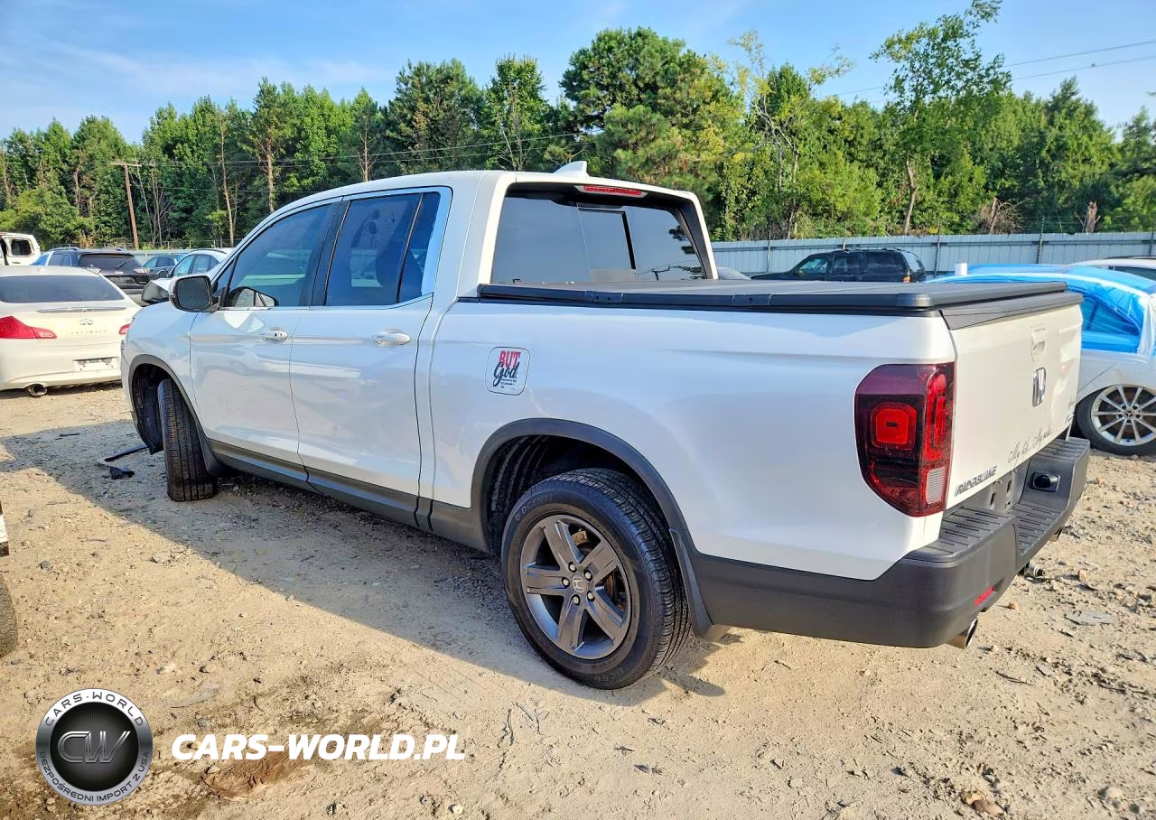 2022 Honda Ridgeline Rtl VIN:5FPYK3F50NB029578 - 2