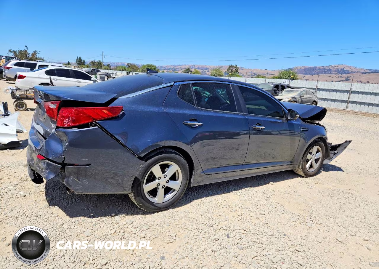 2015 Kia Optima Lx VIN:KNAGM4A74F5530728 - 3