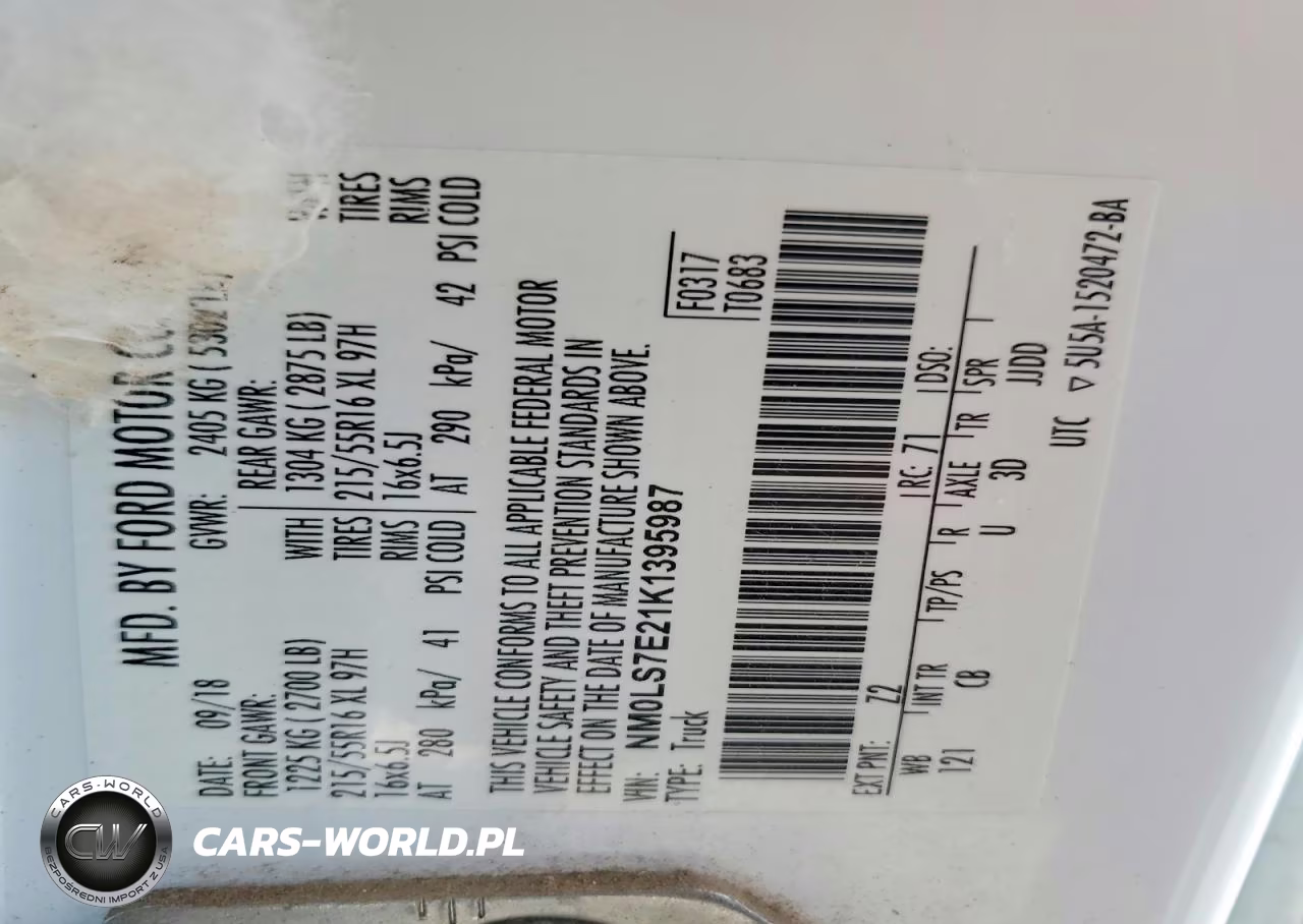 2019 Ford Transit Connect Xl VIN:NM0LS7E21K1395987 - 12