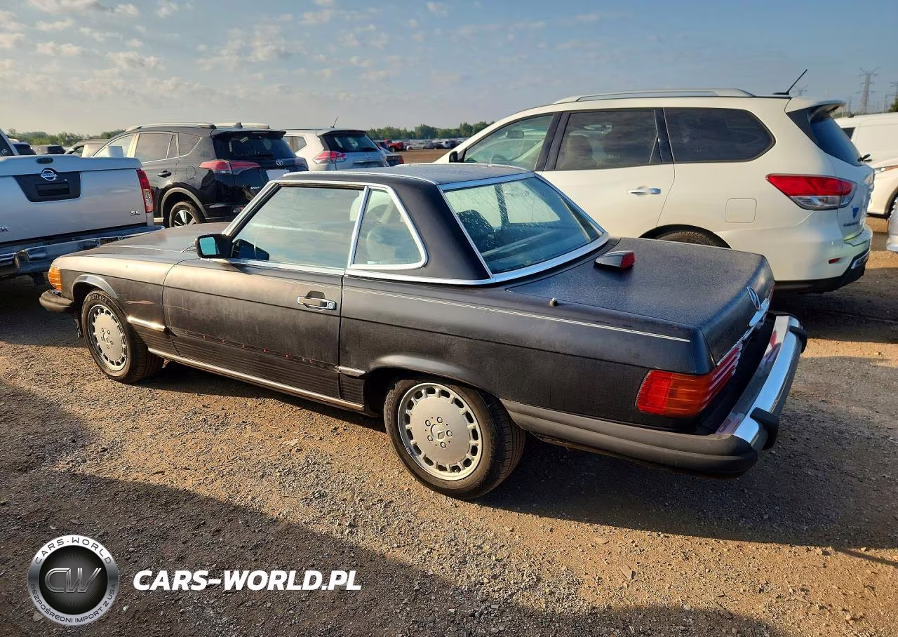 1987 Mercedes-Benz 560 Sl VIN:WDBBA48DXHA067102 - 2