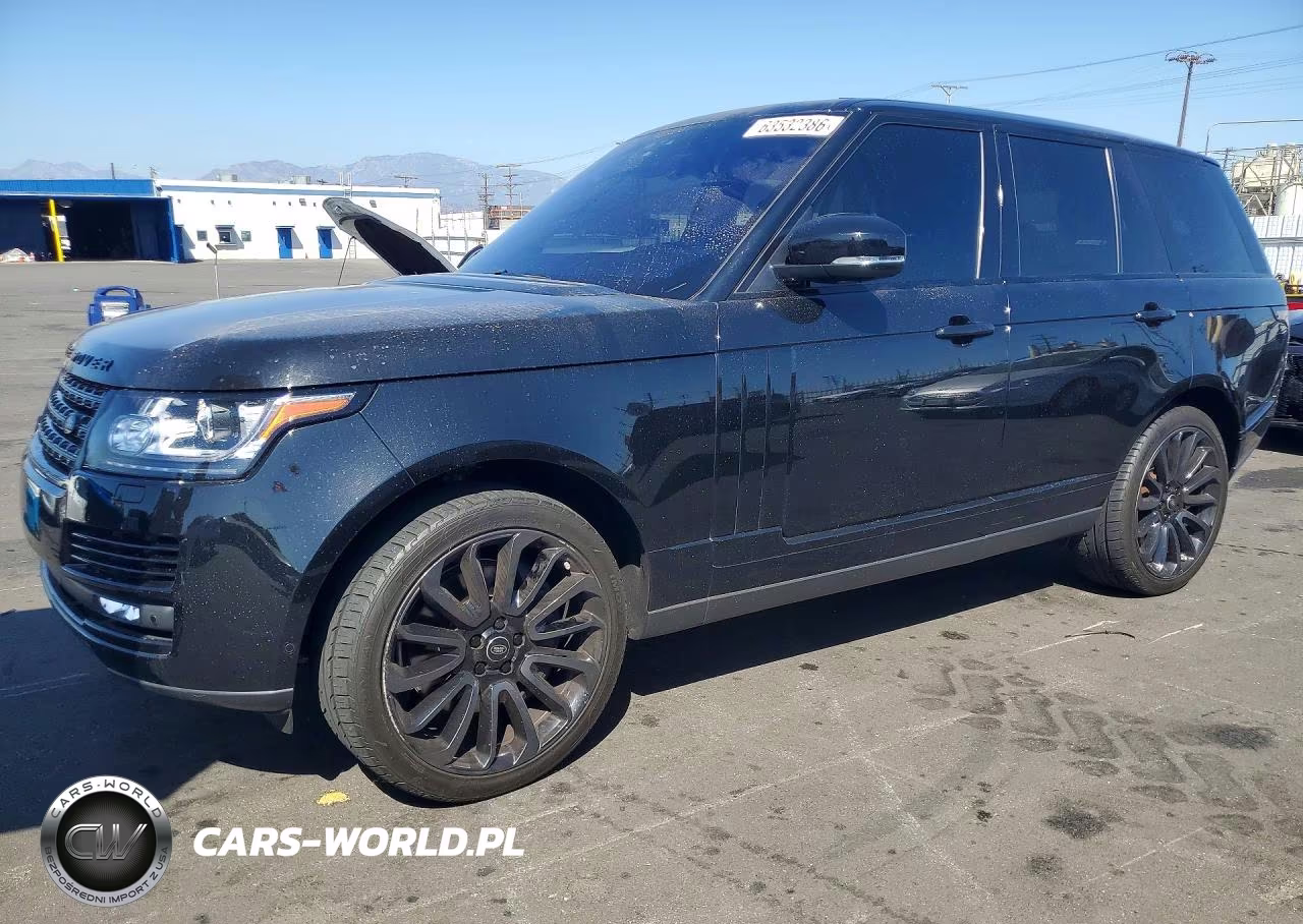 2017 Land Rover Range Rover Hse – zdjęcie 1 z 13