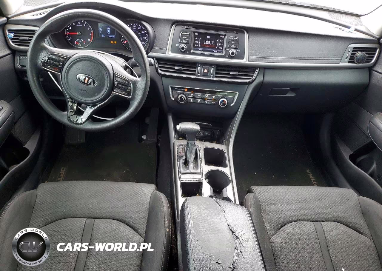 2016 Kia Optima Lx VIN:5XXGT4L30GG021667 - 8