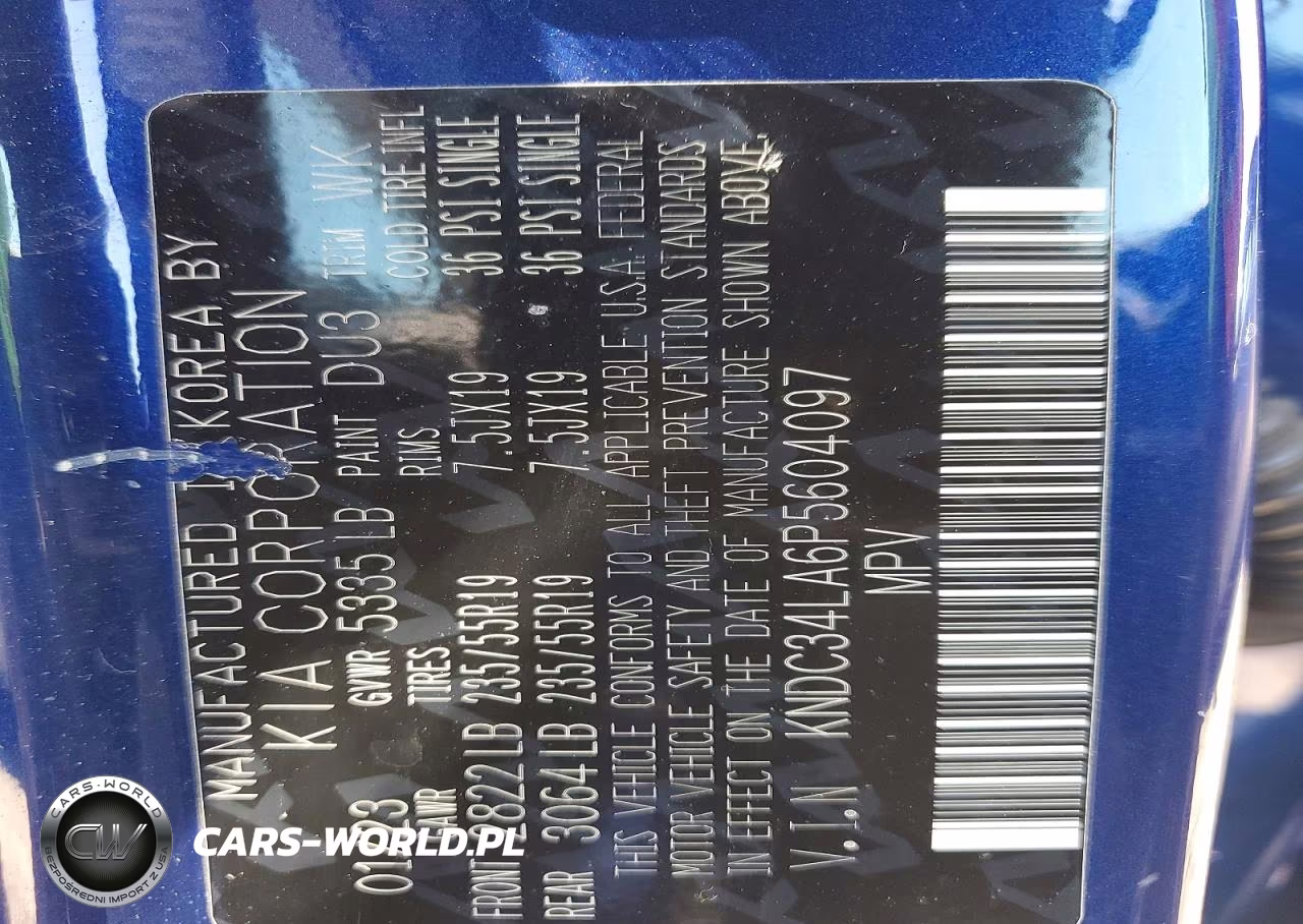 2024 Kia Ev6 Wind VIN:KNDC34LA6P5604097 - 13