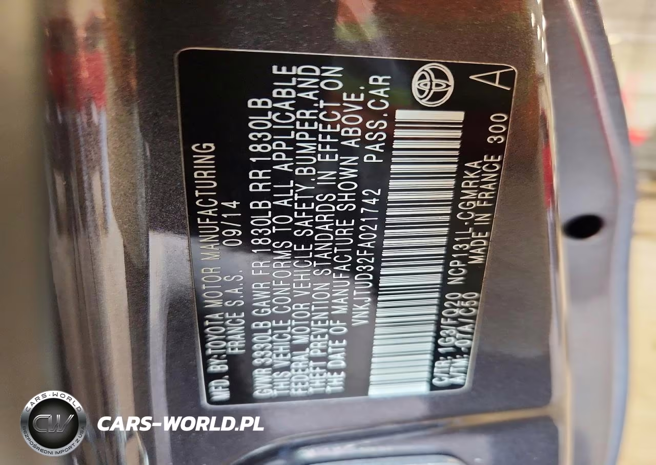 2015 Toyota Yaris 3-Door L VIN:VNKJTUD32FA021742 - 12