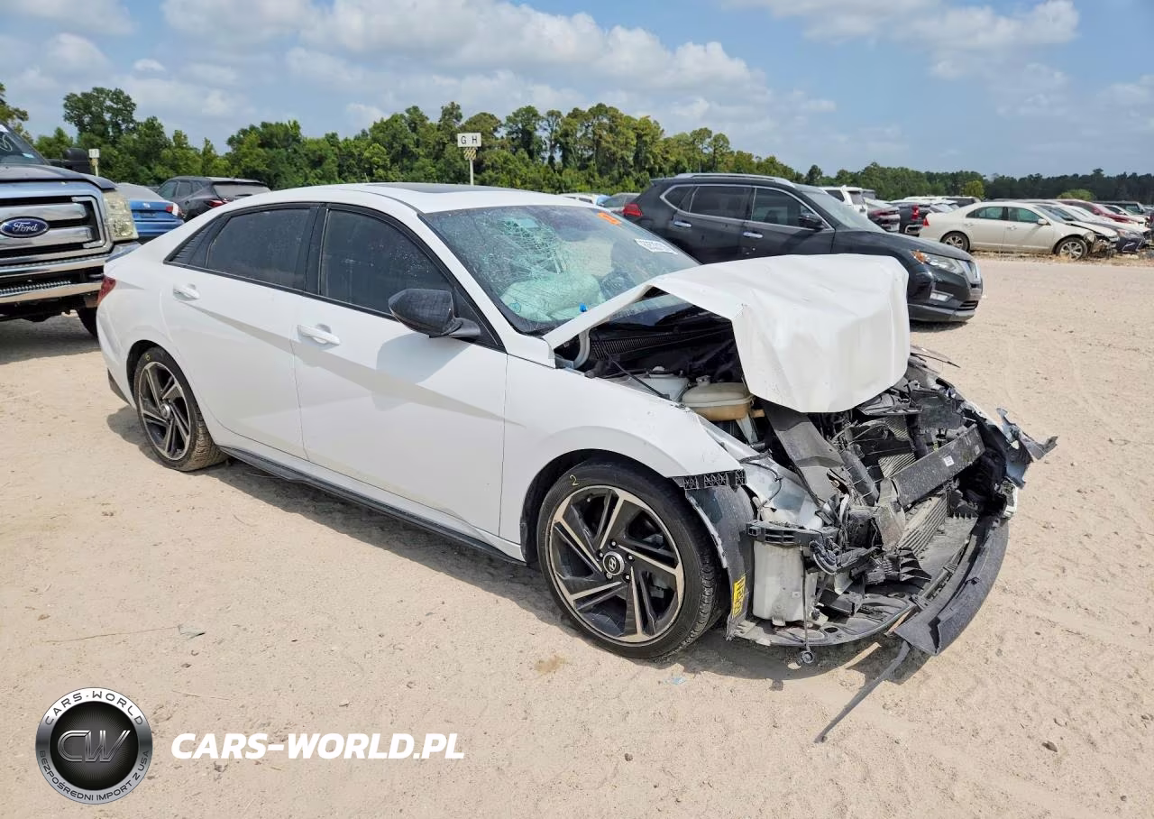 2023 Hyundai Elantra N Line VIN:KMHLR4AF4PU422672 - 4