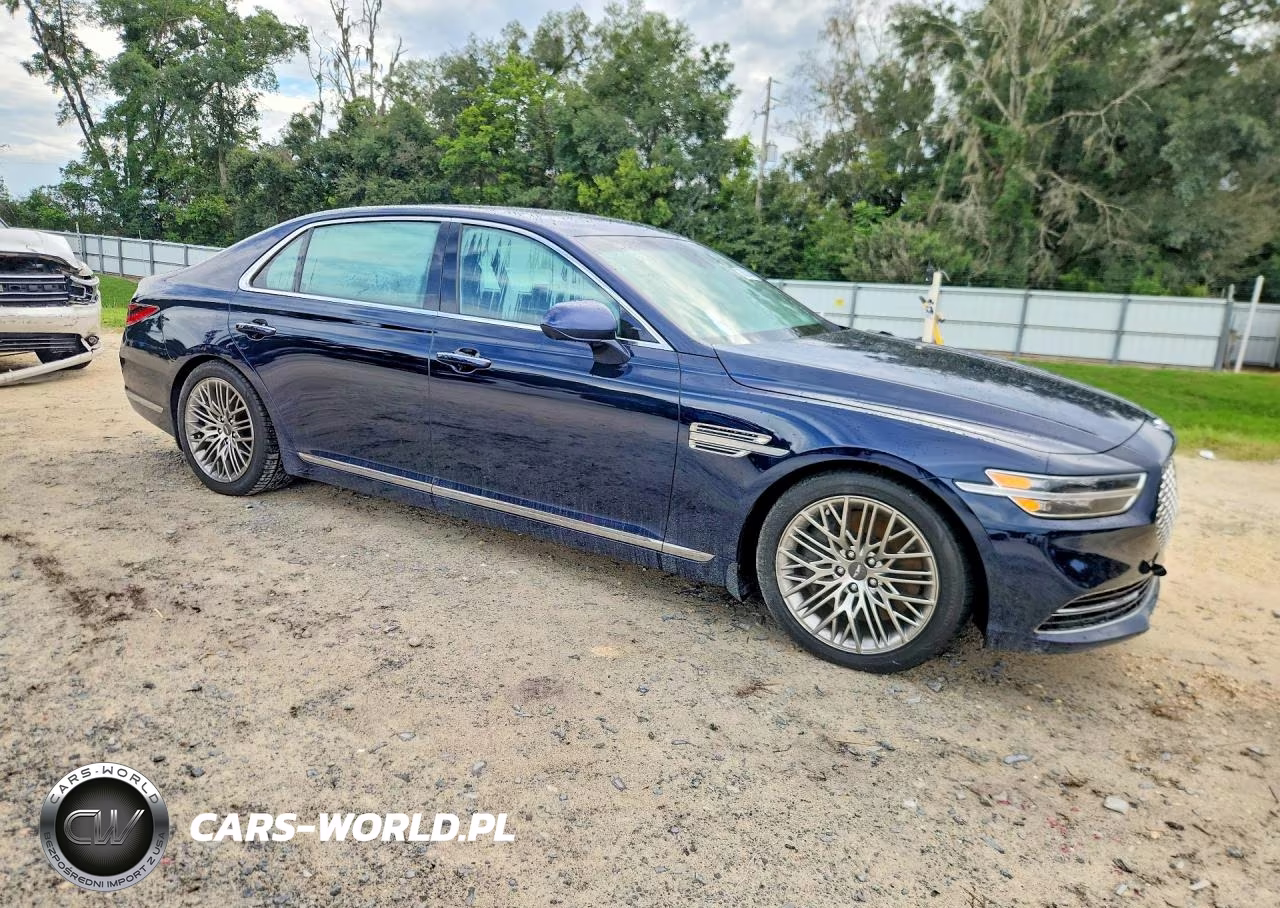 2021 Genesis G90 Ultimate VIN:KMTF54PH6MU085411 - 4