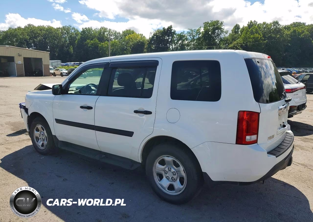 2015 Honda Pilot Lx VIN:5FNYF4H29FB050226 - 2