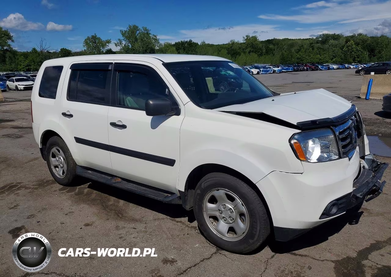 2015 Honda Pilot Lx VIN:5FNYF4H29FB050226 - 4