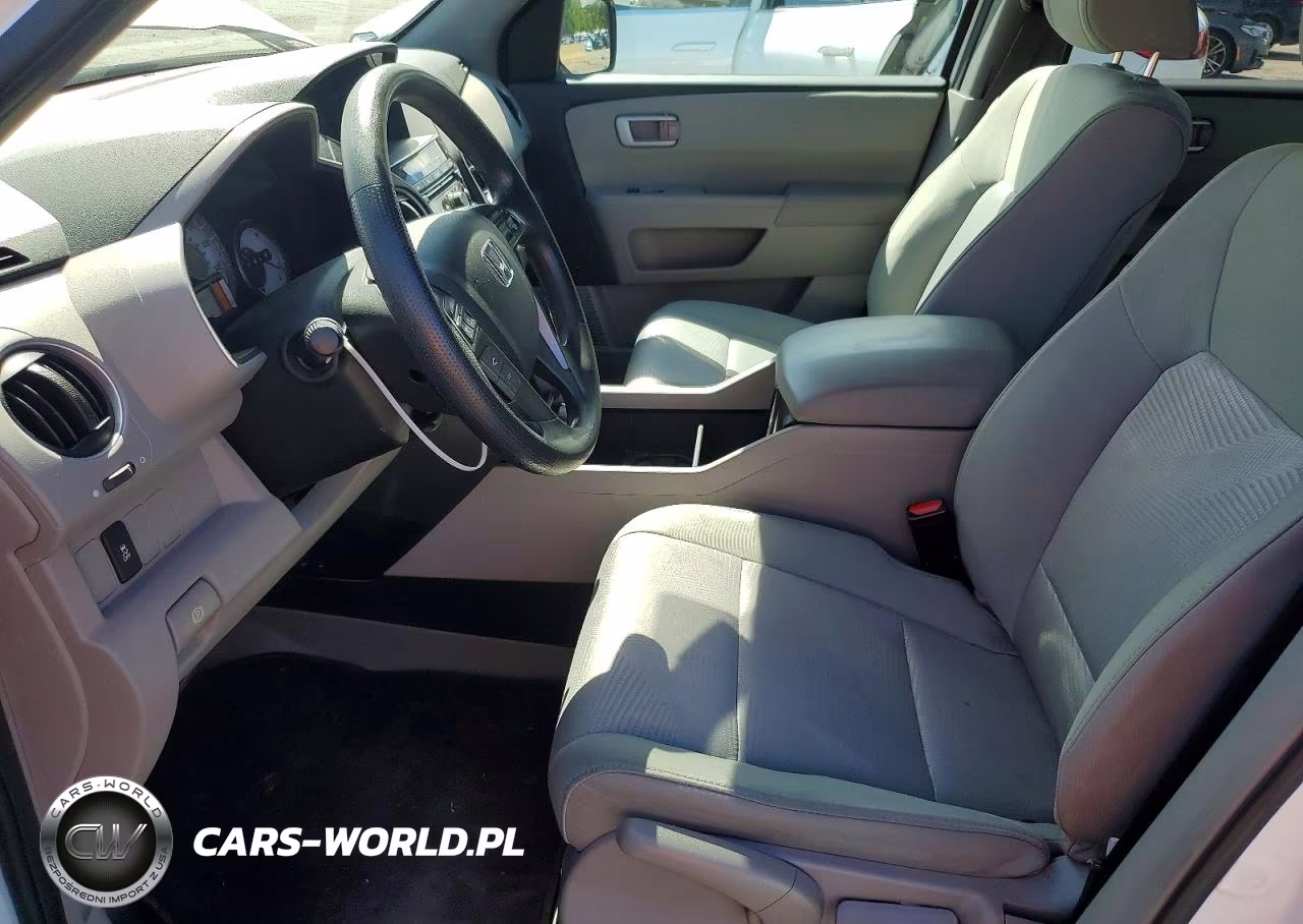 2015 Honda Pilot Lx VIN:5FNYF4H29FB050226 - 7
