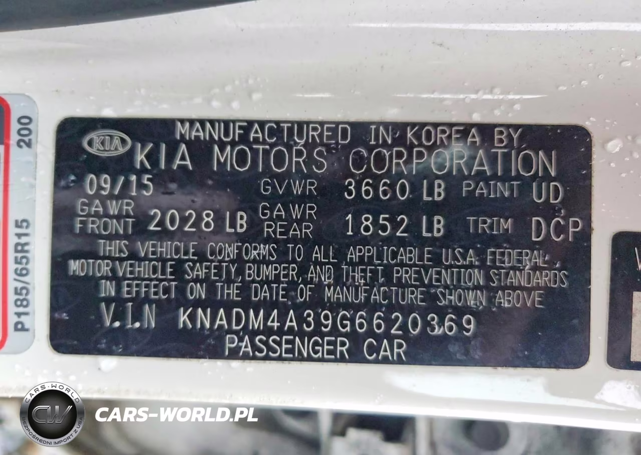 2016 Kia Rio Lx VIN:KNADM4A39G6620369 - 13