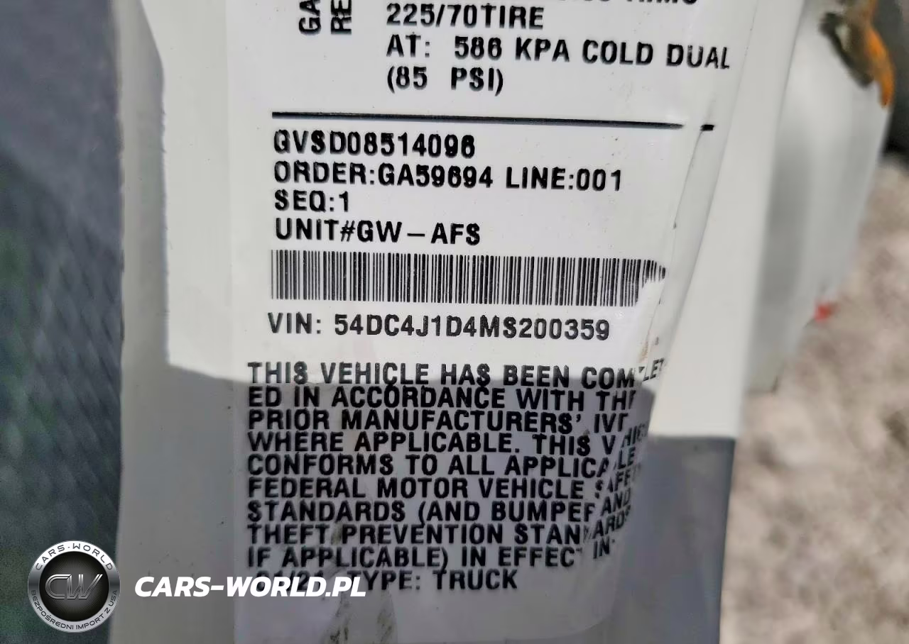 2021 Isuzu Npr Hd VIN:54DC4J1D4MS200359 - 13