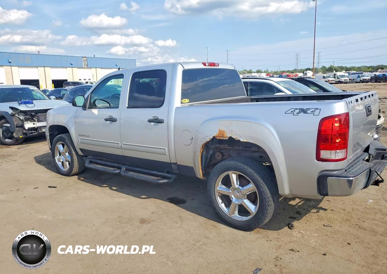 2012 GMC Sierra K1500 Sle VIN:3GTP2VE74CG227803 - 2