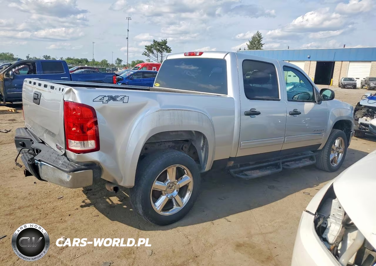 2012 GMC Sierra K1500 Sle VIN:3GTP2VE74CG227803 - 3