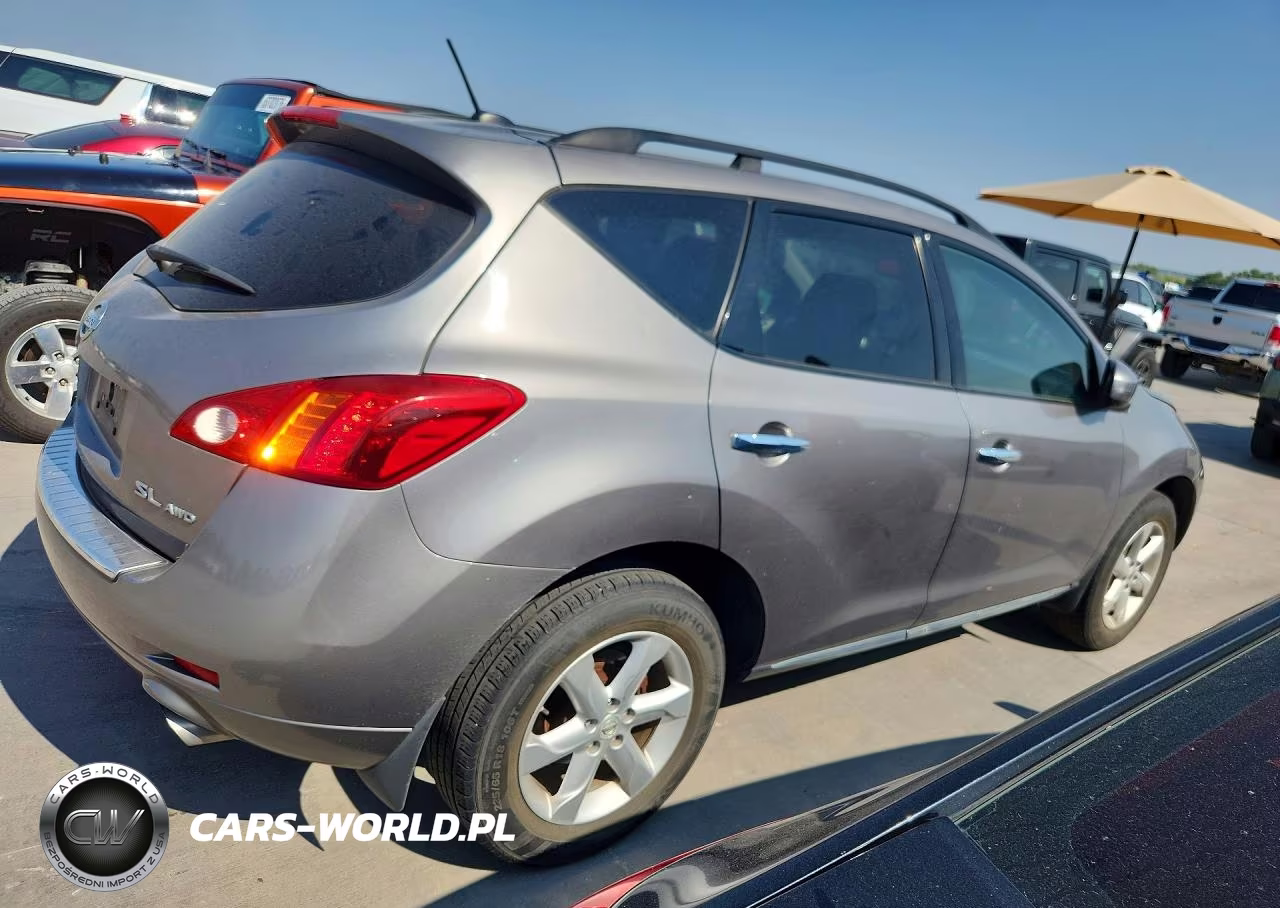 2009 Nissan Murano Sl VIN:JN8AZ18W89W130423 - 3