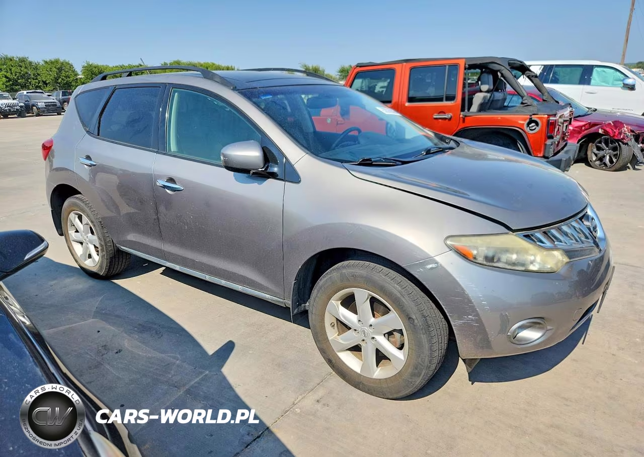 2009 Nissan Murano Sl VIN:JN8AZ18W89W130423 - 4