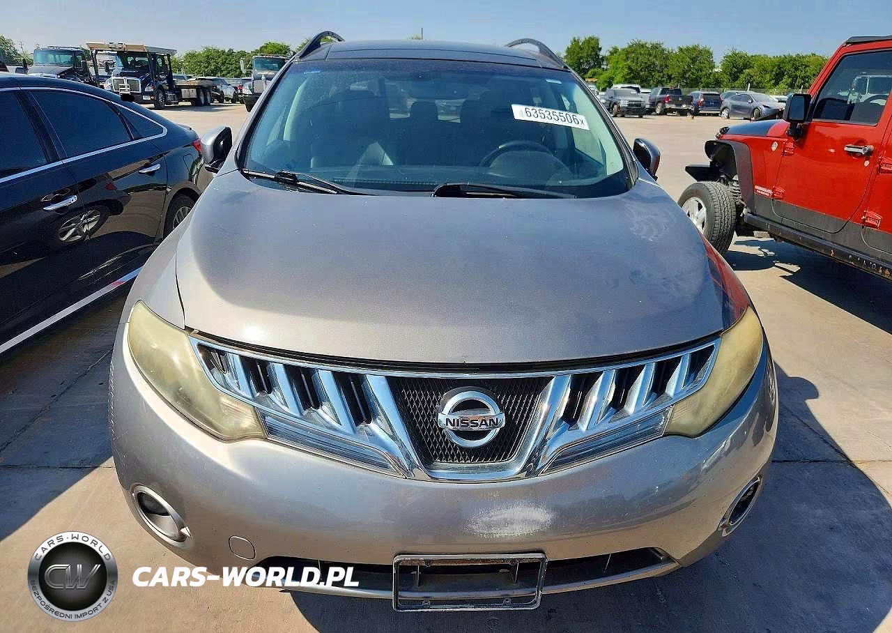 2009 Nissan Murano Sl VIN:JN8AZ18W89W130423 - 5