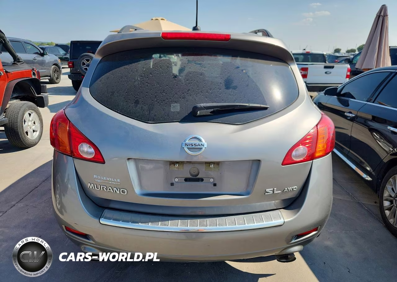 2009 Nissan Murano Sl VIN:JN8AZ18W89W130423 - 6
