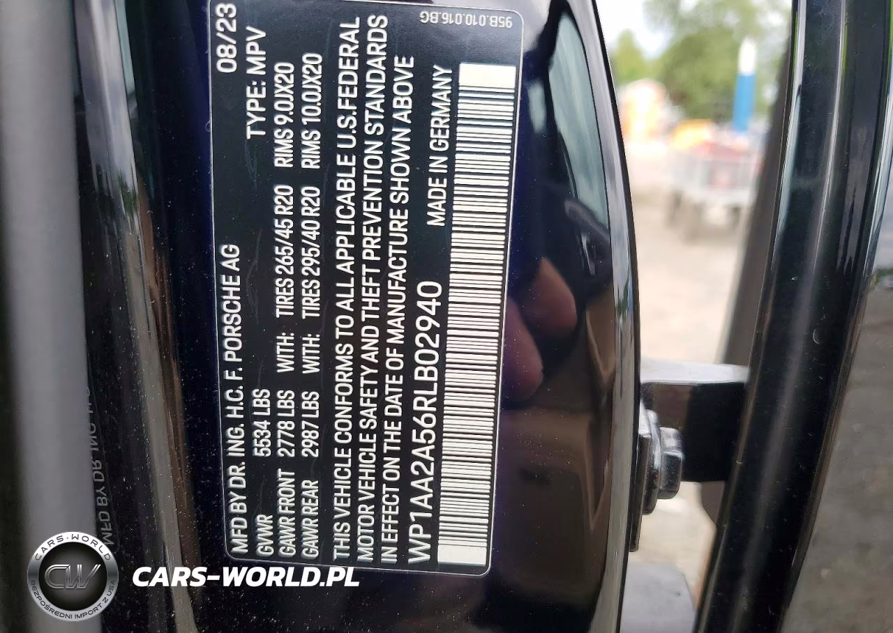 2024 Porsche Macan Base VIN:WP1AA2A56RLB02940 - 12